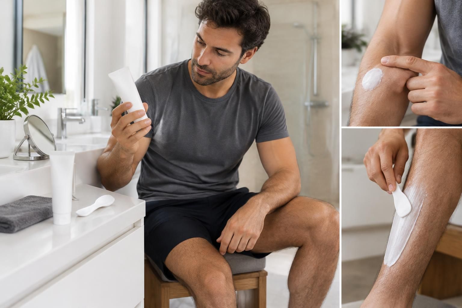 découvrez comment choisir la meilleure crème dépilatoire pour homme et nos conseils pour l’appliquer efficacement, en toute sécurité.